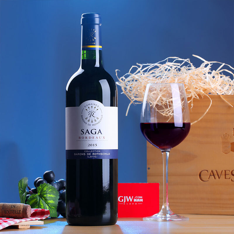 法國(guó)原瓶進(jìn)口紅酒 拉菲傳說波爾多紅葡萄酒750ml 整箱裝