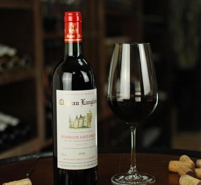 葡萄酒批發 朗格萊莊園干紅葡萄酒1976 畢奢甘-圣埃美隆